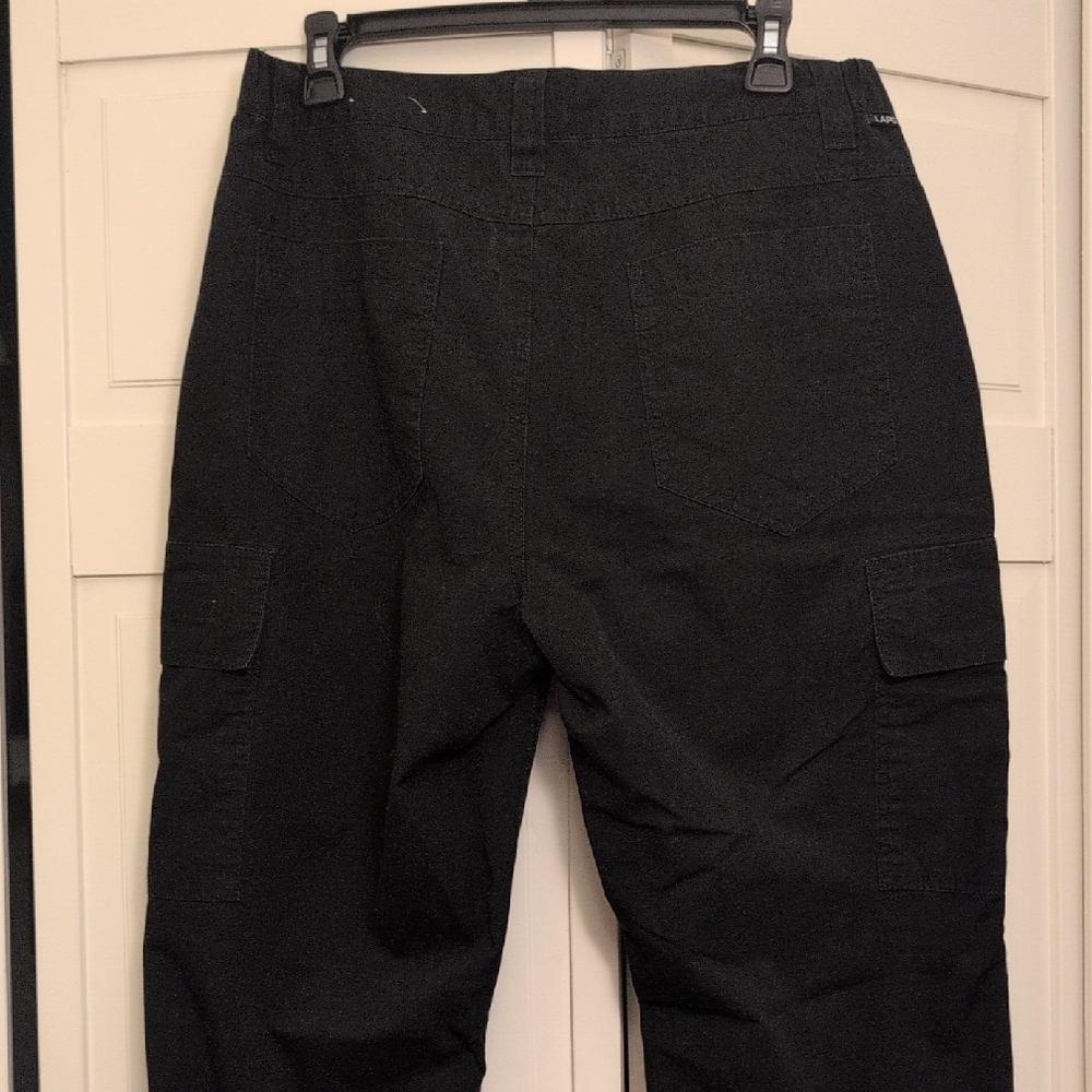 LAPG Men's Black Cargo Pants Size 34 - Picture 5 of 6